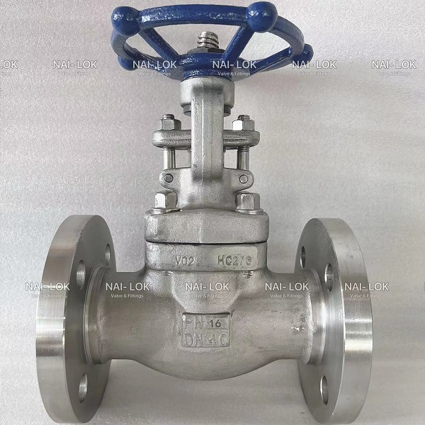 DN40 API Specially Alloy Hastelloy HC-276  ASTM Flange 1 1/2" 300# Forged Gate Valve