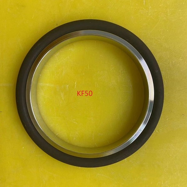 Stainless Steel 316 Vacuum Flange Centering Ring KF50 O Ring Outer Pressure Ring For KF Vacuum Fitting